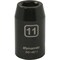 Dynamic 1/2" Drive Standard Socket, Black Phosphate, Tools 1/2" Drive 6 Point Metric, 11mm Standard Length D014011 - alternate 1